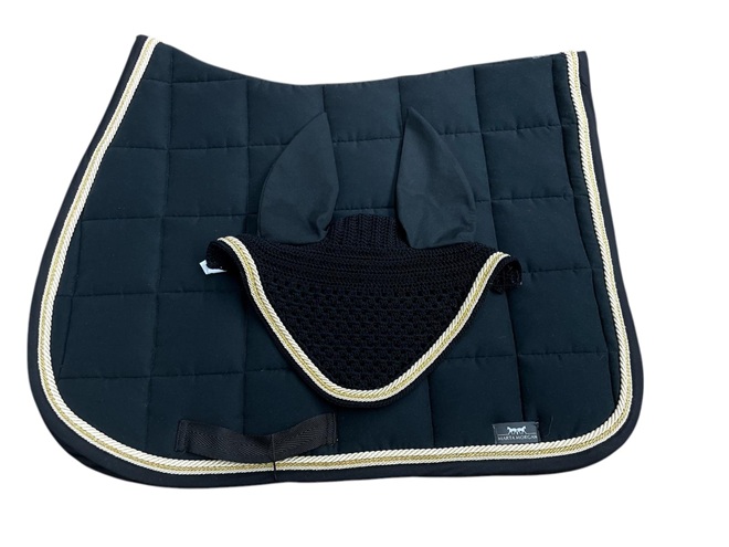 SOTTOSELLA + CUFFIA MICROFIBRA QUADRI MARTA MORGAN Sottosella 